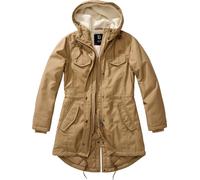 Brandit Ladies Marsh Lake Parka camel, Größe S, Herren, Baumwolle