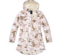 Brandit Damenjacke Lässig – Kordelzug, Reißverschluss, Camouflage – L