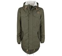 Brandit Marsh Lake Teddyparka Winterjacke oliv in XXL