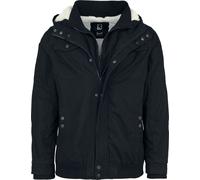 Brandit Jacke Light Windbreaker Frontzip Schwarz Größe S