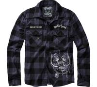 Brandit Motörhead Checkshirt in Gr. 4XL in Schwarz