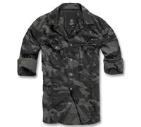 Brandit Men Slim Shirt Hemd (Sale) darkcamo, Größe XL, Herren, Baumwolle