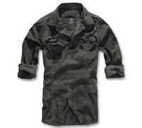 Brandit Men Slim Shirt Hemd (Sale) woodland, Größe S, Herren, Baumwolle