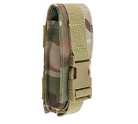 Brandit Tasche Molle Multi Pouch Small – Tactical Camo, Braun-Beige, Größe S