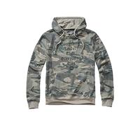 Motörhead Brandit Bastards Hoodie Ca Herren-Kapuzenpullover grauca Offizielles Merchandise 5XL