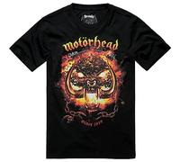 Brandit T-Shirt Motörhead Overkill Kurzarm Schwarz Größe L