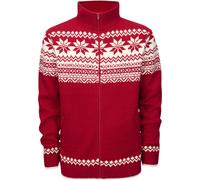 Brandit Norwegian Cardigan, Farbe: red, Größe: 3XL