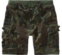 Brandit Packham Vintage Cargo-Shorts Camouflage (Woodland) Größe XL