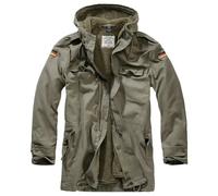 Brandit Parka BW Flag – Jacke – Schwarz – Größe 3XL