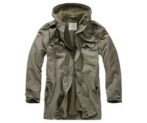 Brandit Parka BW Flag Oliv (Größe: M) 48 grün