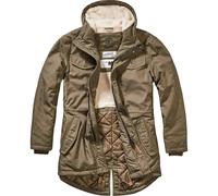 Brandit Teddyparka Marsh Lake – 80% Polyester/20% Baumwolle – Schwarz 3XL