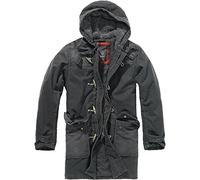 Brandit Parka Woodson schwarz
