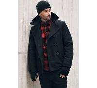 Brandit - Pea Black - Jacke - Schwarz - XXL - 50% Polyacryl, 50% Wolle Schwarz XXL