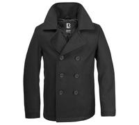 Brandit Pea Coat (Sale) schwarz, Größe XS, Herren, Wolle