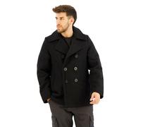 Brandit Pea Coat Mantel - Black M