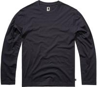 Brandit Herren Premium Longsleeve Shirt Hemd, Navy, L EU