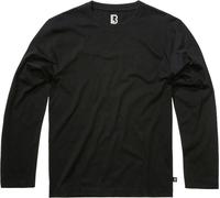 Brandit Langarm-Shirt Premium, Größe:4XL, Farbe:Schwarz