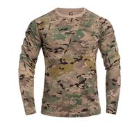 Brandit Premium Longsleeve Shirt, Farbe: Tactical_camo, Größe: 4XL
