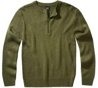Brandit Herren Pullover 'Armee' dunkelgrau, Größe L Dunkelgrau