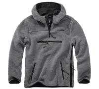 Brandit Teddyfleece Worker Pullover, Farbe: darkcamo, Größe: 6XL