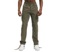 Brandit Pure Slim Fit Pants, Farbe: Olive, Größe: 4XL