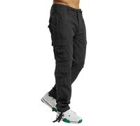 Brandit Hose Pure Slim Fit 100% Baumwolle Anthrazit Größe S