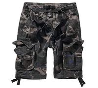 Brandit Pure Vintage Cargo Shorts darkcamo, Größe 7XL, Herren, Baumwolle