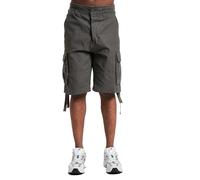 Brandit Pure Vintage Cargo Shorts oliv, Größe 6XL, Herren, Baumwolle