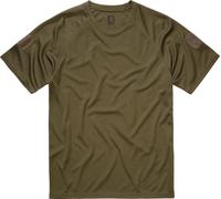 Brandit Quick Dry Kurzarm T-Shirt, oliv, Größe S