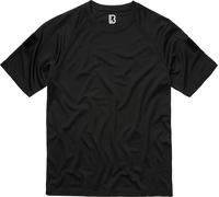 Brandit T-Shirt Quickdry Kurzarm Schwarz Größe 5XL