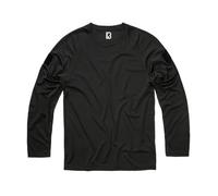 Brandit - QuickDry Long Sleeve T-Shirt - Black 5XL