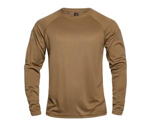 Brandit - QuickDry Long Sleeve T-Shirt - Camel L