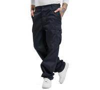 moderne Brandit Herren Jeans Reißverschluss Stretch Navy 4XL