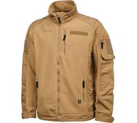 Brandit Fleecejacke Ripstop camel, Größe S, Herren, Synthetik