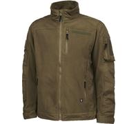 Brandit Ripstop Fleece Jacke, grün, Größe XL für Männer