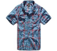Brandit Roadstar Kurzarmhemd 4XL Red / Blue