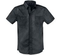 Brandit Roadstar Kurzarmhemd schwarz in XL