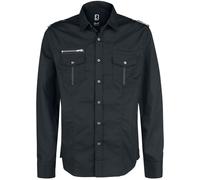 Brandit Rockstar Shirt Longsleeve Langarmhemd schwarz in XXL