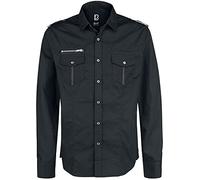 Brandit Rockstar Shirt Longsleeve Männer Langarmhemd schwarz 3XL 65% Polyester, 35% Baumwolle Basics