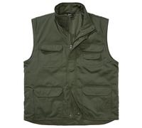 Brandit - Safari Vest ärmellose Weste - Olive S