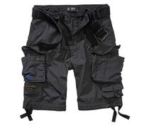 Brandit Savage Ripstop Shorts (Sale) schwarz, Größe M, Herren, Baumwolle