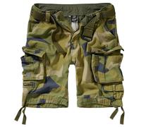 Brandit Savage Vintage Shorts swedish camo, Größe L, Herren, Baumwolle
