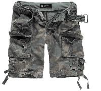 Brandit - Savage Vintage Black - Shorts - Schwarz - M - 100% Baumwolle Schwarz M