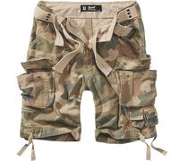 Brandit Savage Vintage Shorts Olive, Light Woodland, XL