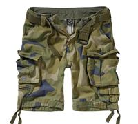 Brandit Savage Vintage Shorts (Sale) swedish camo, Größe 6XL, Herren, Baumwolle