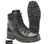 Brandit BW Bergschuhe Bergstiefel Bundeswehr, Schwarz, 47 EU