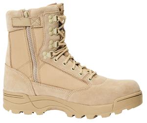 Brandit Schuh Zipper Tactical Boot in Camel-45