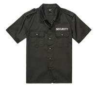 Brandit Security US Shirt Short Sleeve schwarz, Größe 3XL, Herren