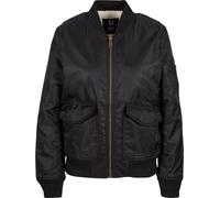 schlichte Brandit Damen Jacke Reißverschluss Schwarz 4XL
