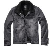 Brandit Sherpa Denimjacke (Sale) schwarz, Größe S, Herren, Übergangsjacke, Baumwolle